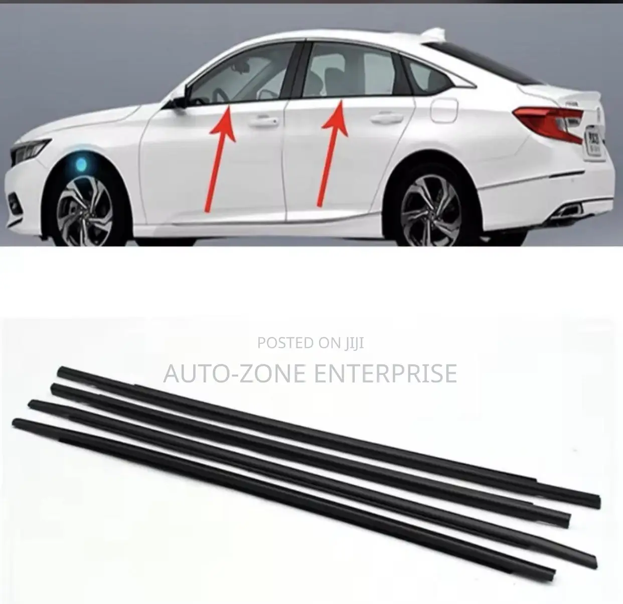 Honda Accord 2018 2019 2020 2021 Door Mouth Strips