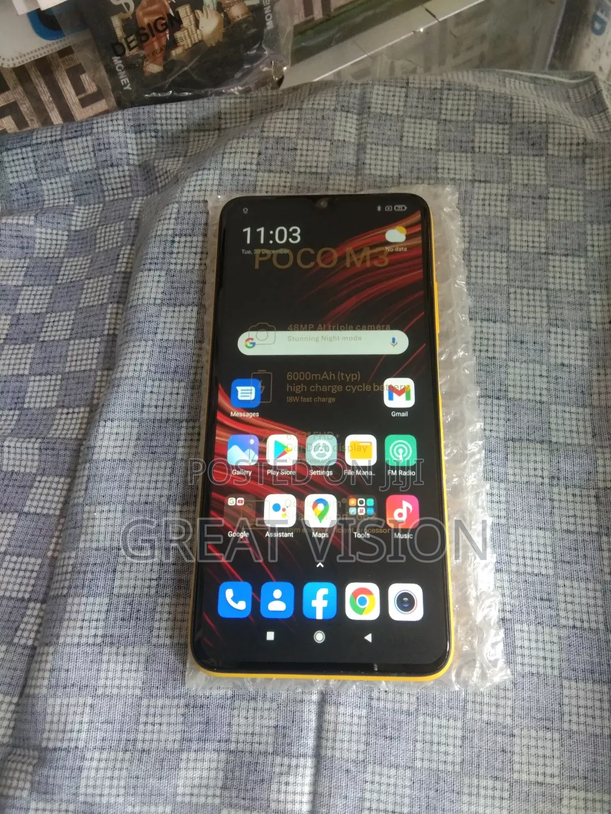 Xiaomi Poco M3 128 GB Yellow