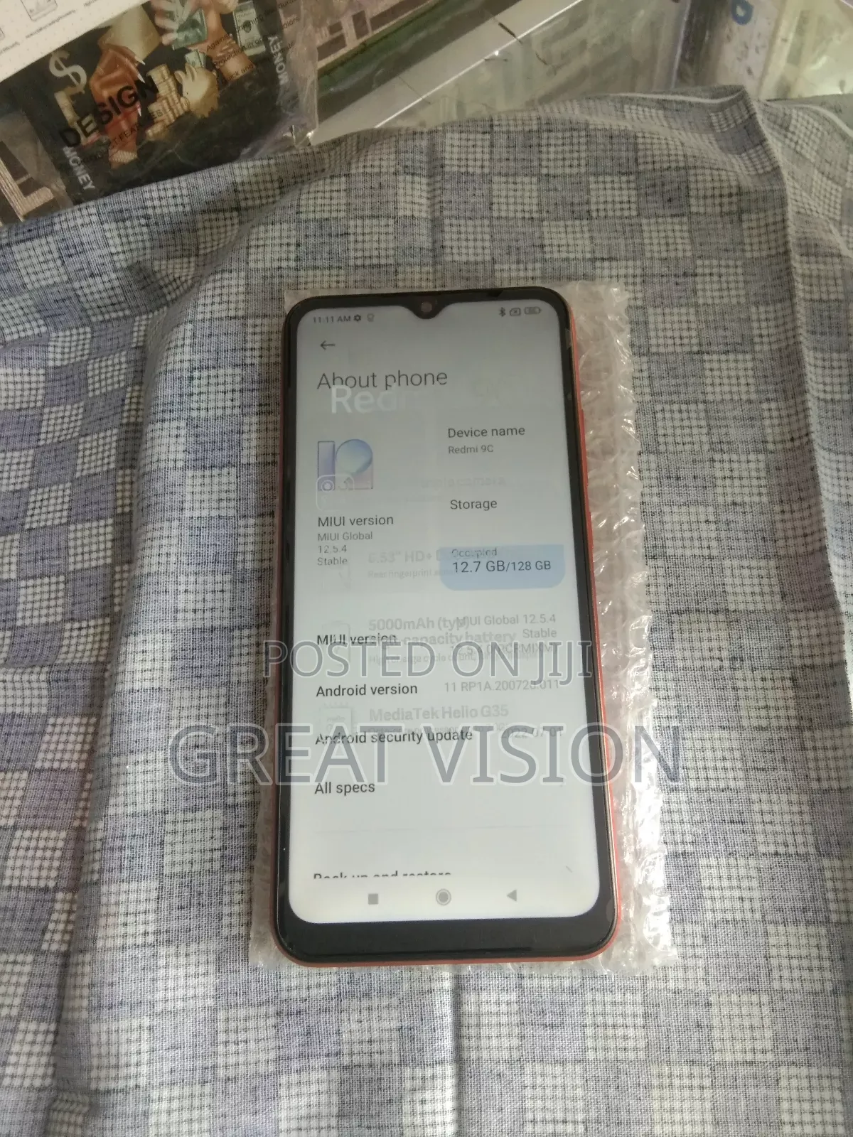 Xiaomi Redmi 9C 128 GB Red