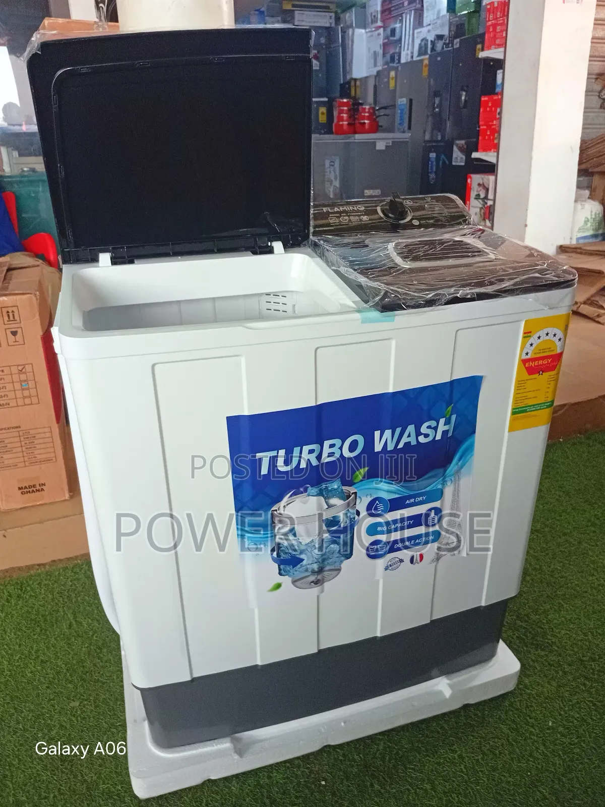 Flamino Turbo Wash 12kg Strong Performance Washer