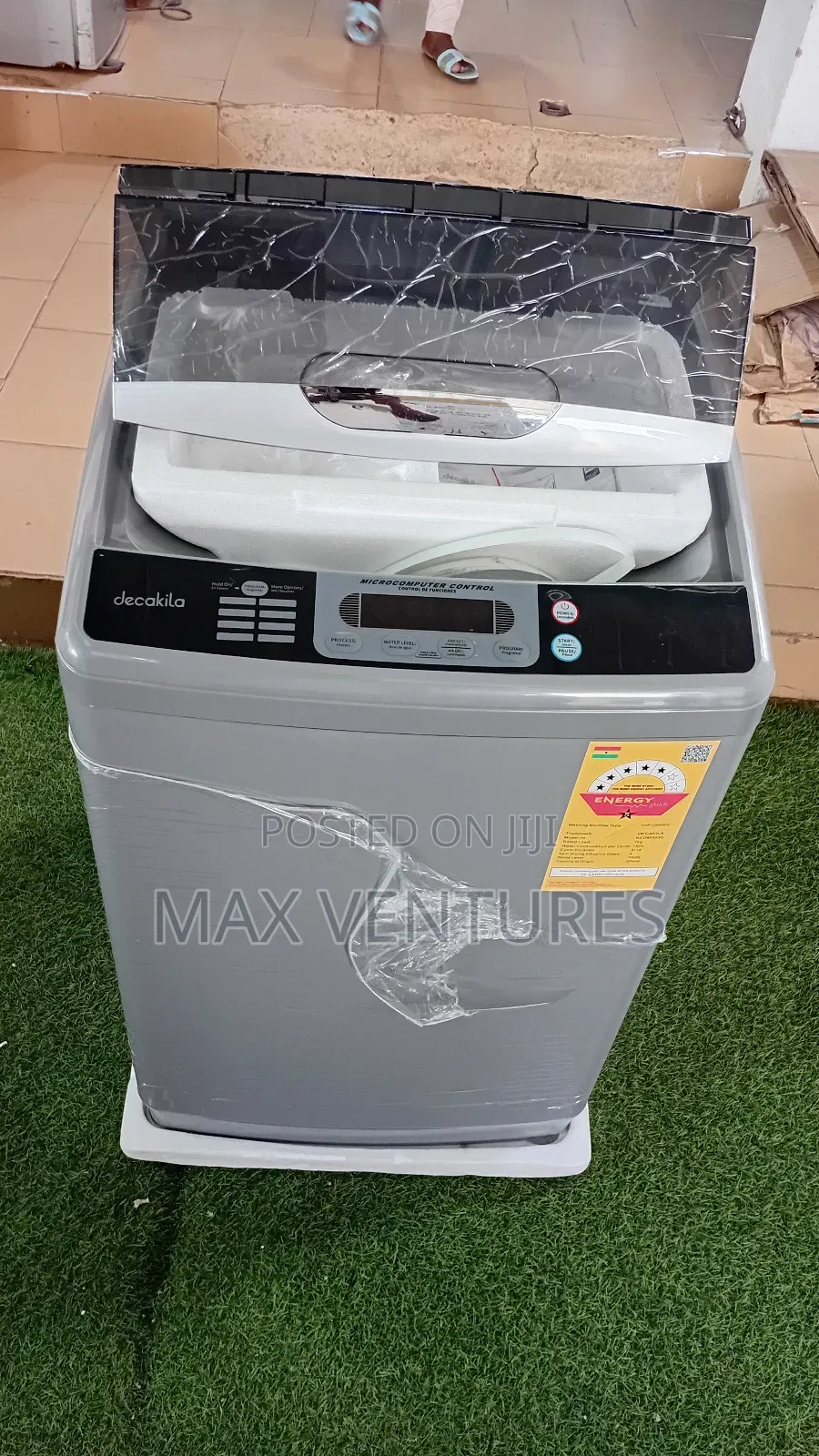 Decakila 7kg Microcomputer Washer – Fast Efficient