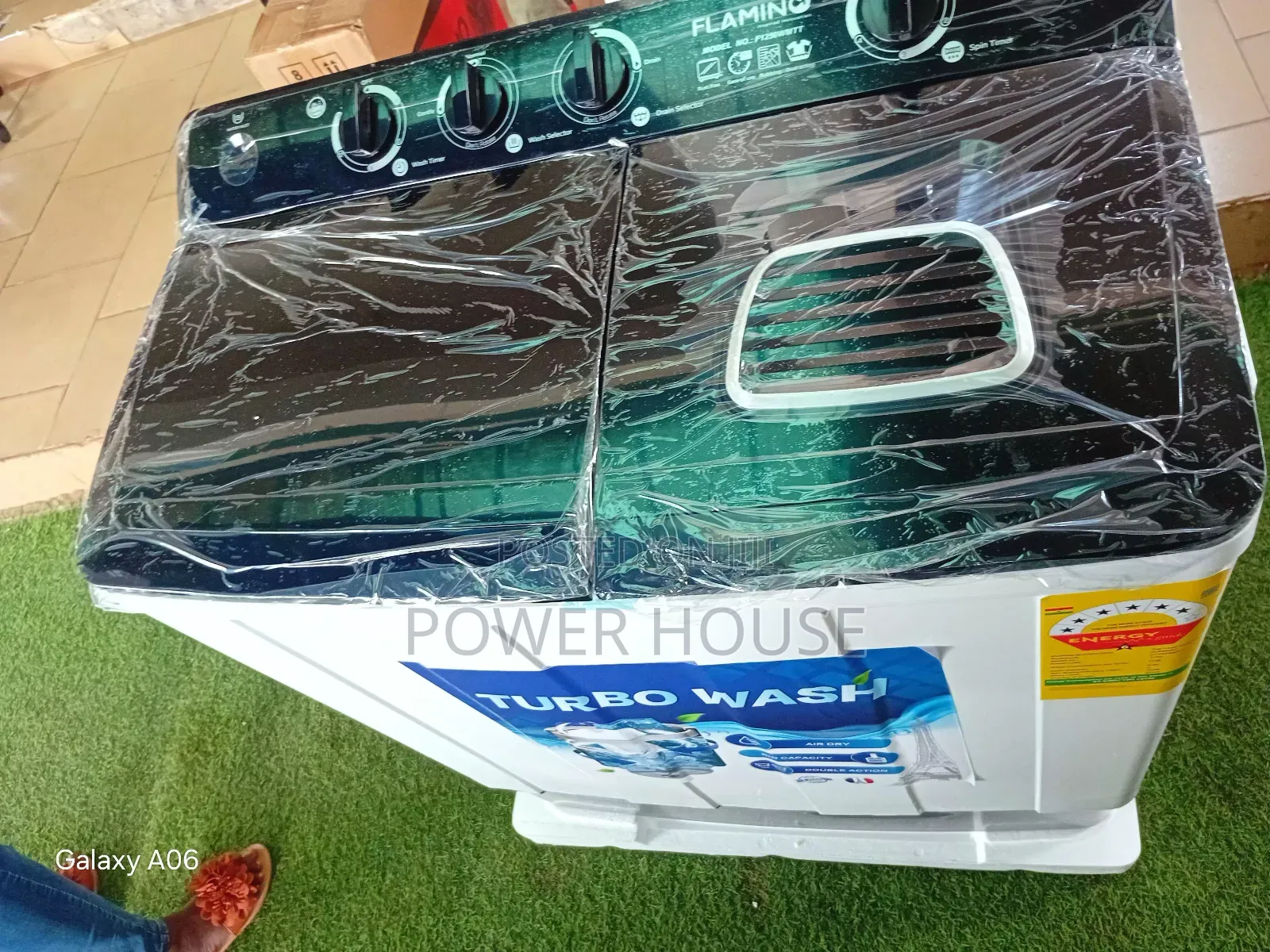 Flamino Turbo Wash 12kg Powerful Home Laundry Helper