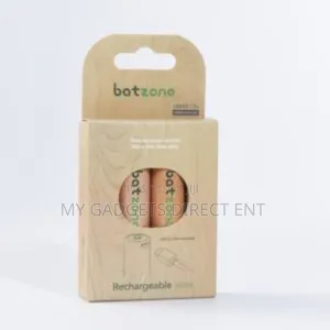 Batzone Usb-C Li-Ion Rechargeable Battery 18650 7200mwh (2pcs)