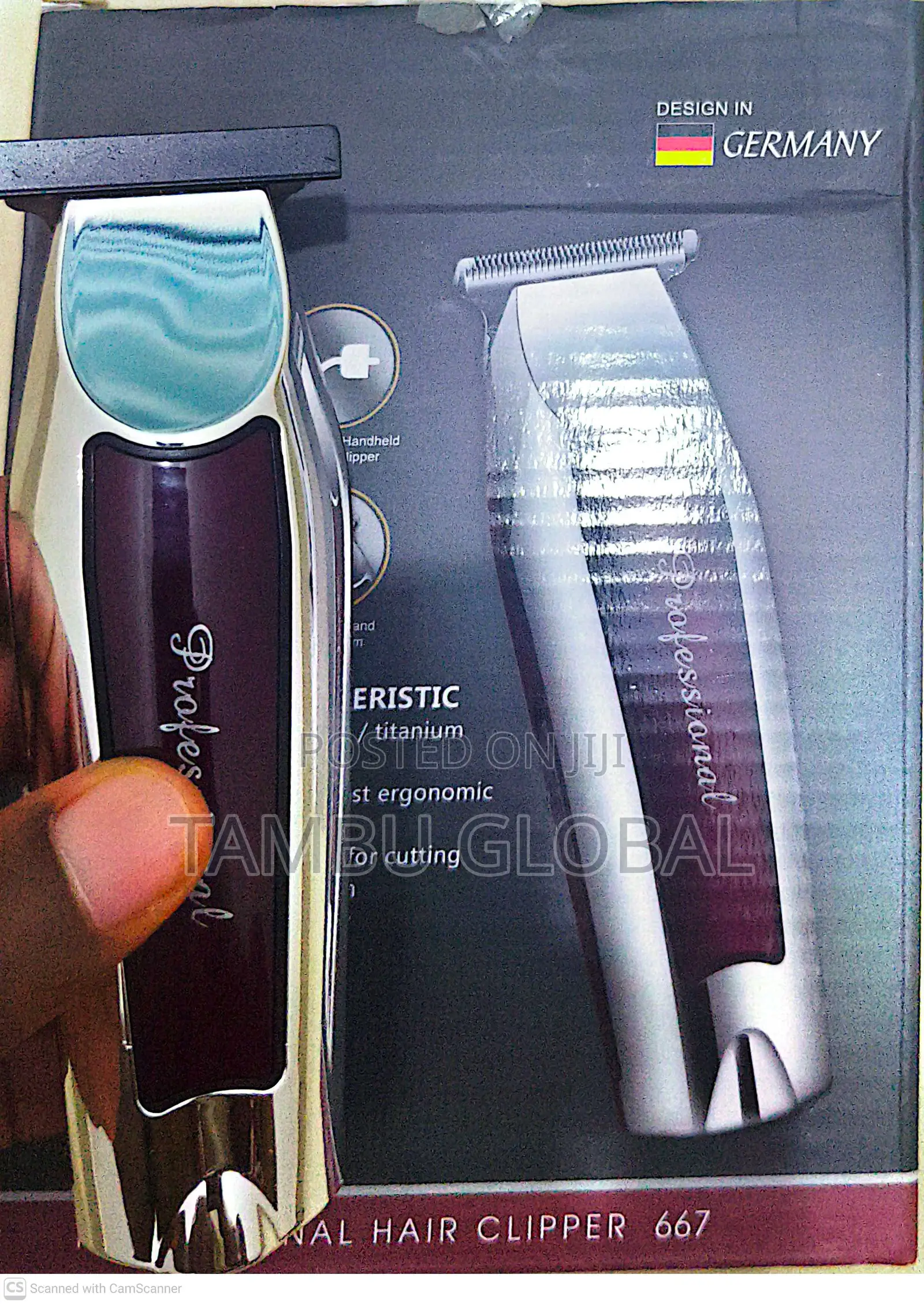 Original Professional Cordless Hair Trimmer - Sharp Rechargeable