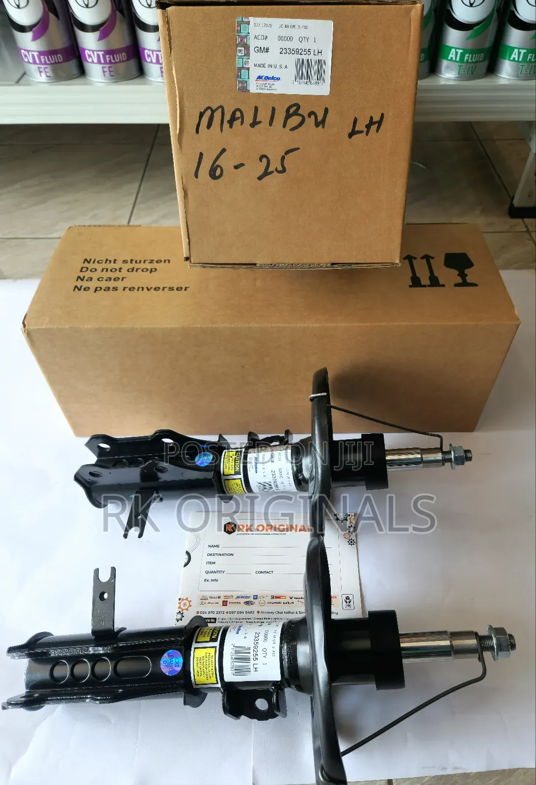 Chevrolet Malibu 2016-2025 Ac Delco Front Shock Absorber From Usa🇺🇸