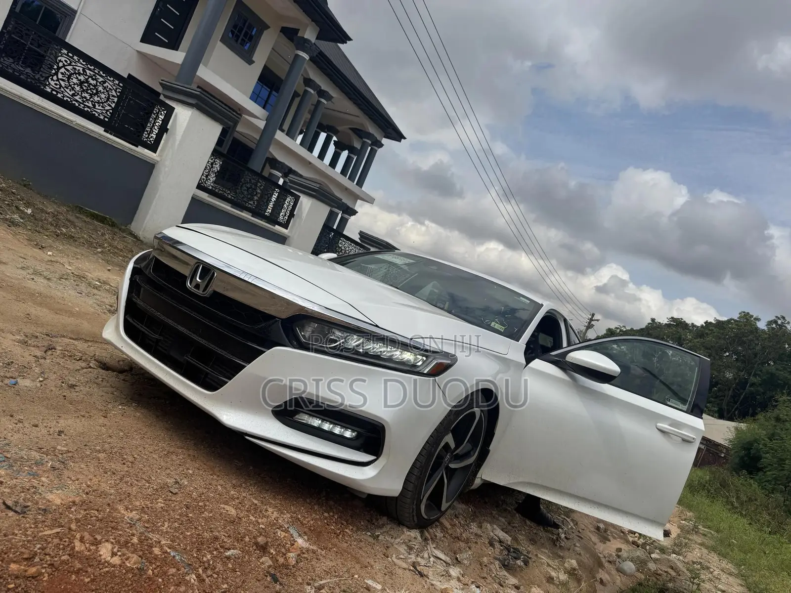 Honda Accord Sport (2.0L 4cyl Turbo 10A) 2019 White
