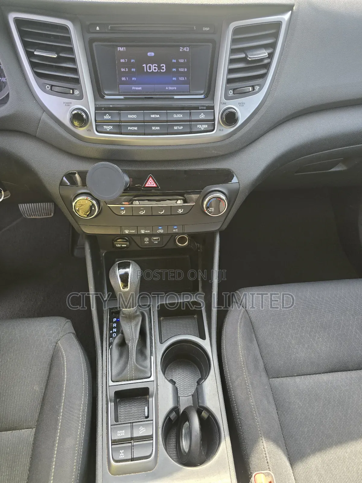 Hyundai Tucson Eco AWD 2017 Gray