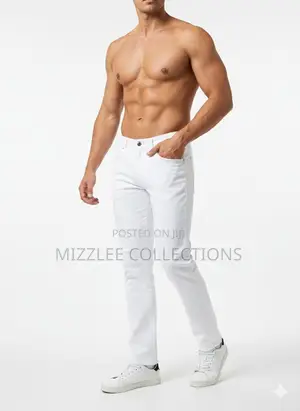 Quality Zara White Jeans For Men