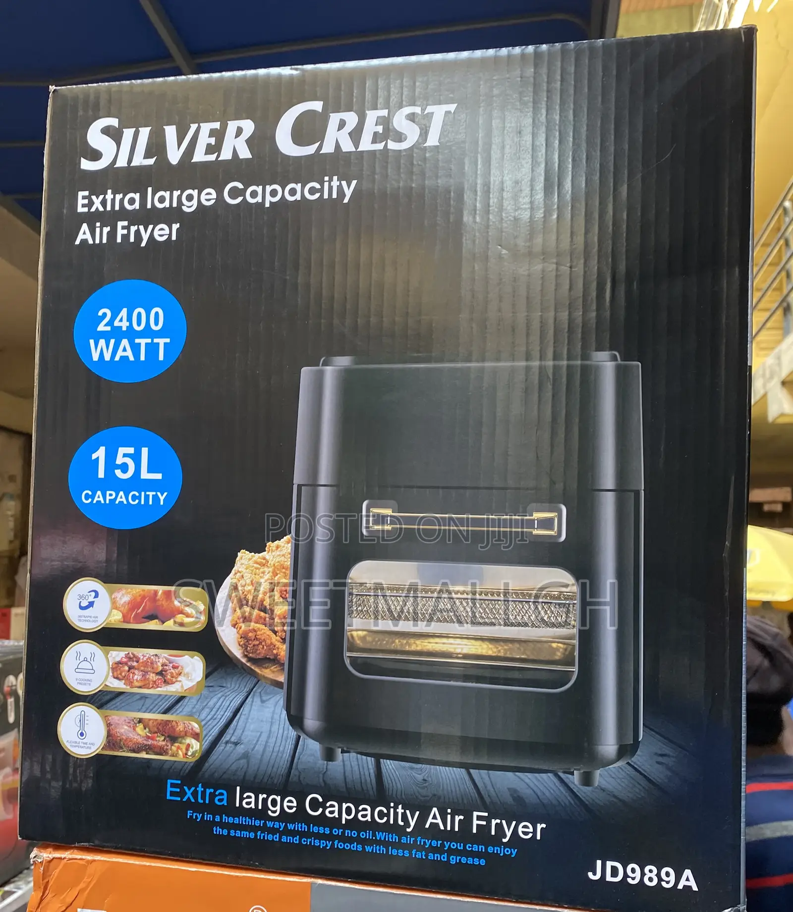 Silver Crest Air Fryer 15l