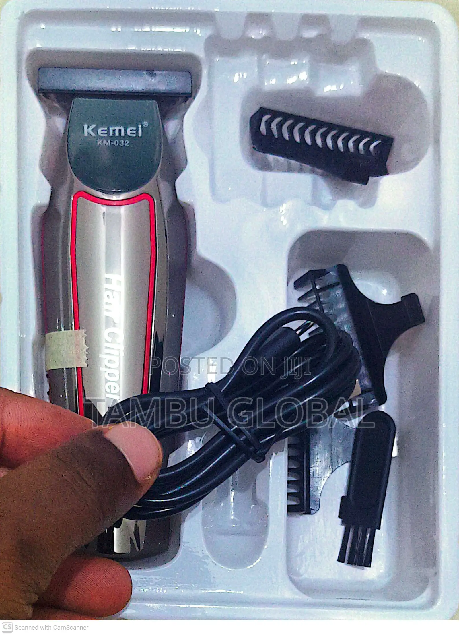 Original Kemei Km-032 Professional Trimmer – Sharp, Durable Cordless