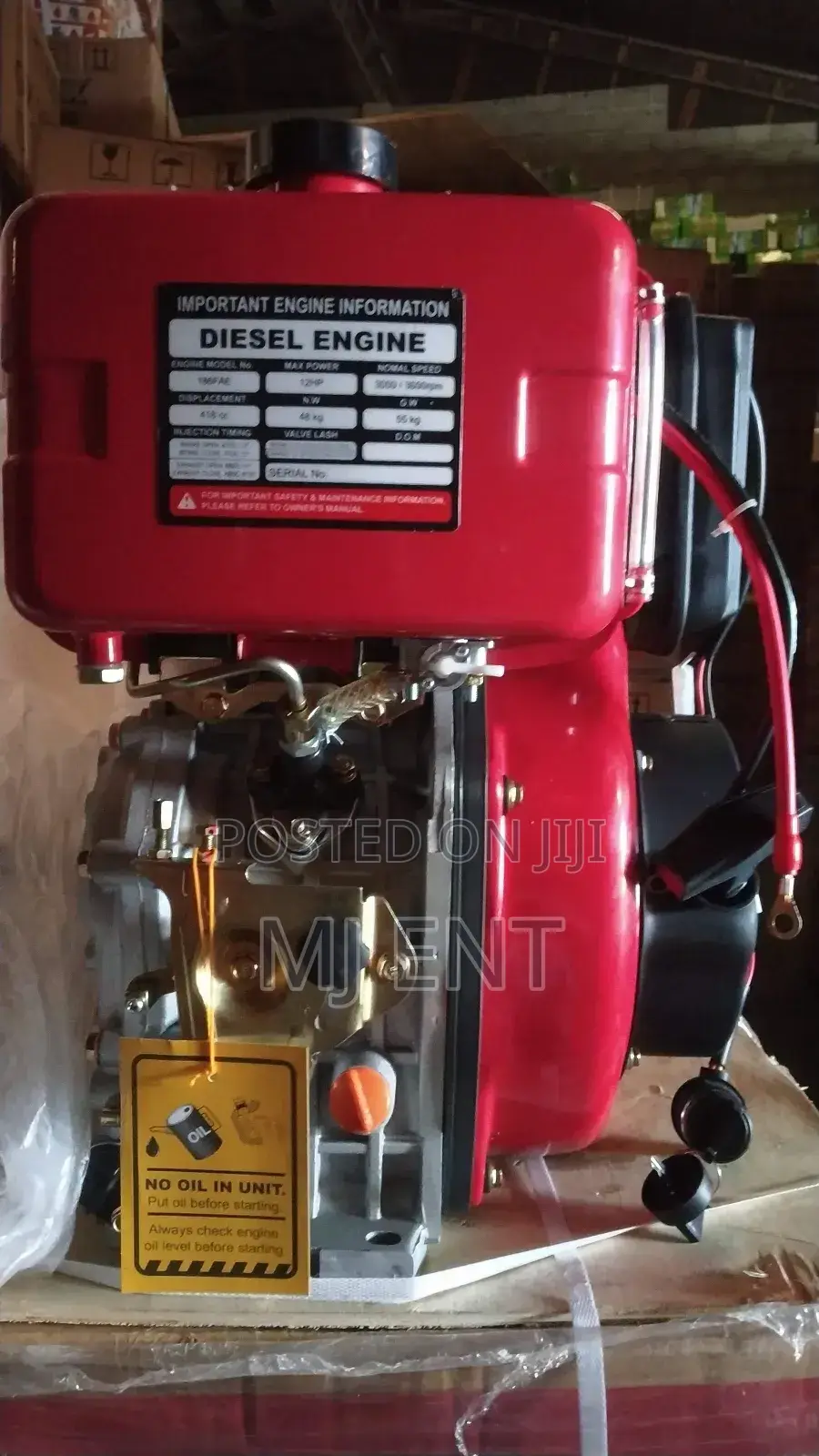 Diesel Engine 186 Fa 12 Hp