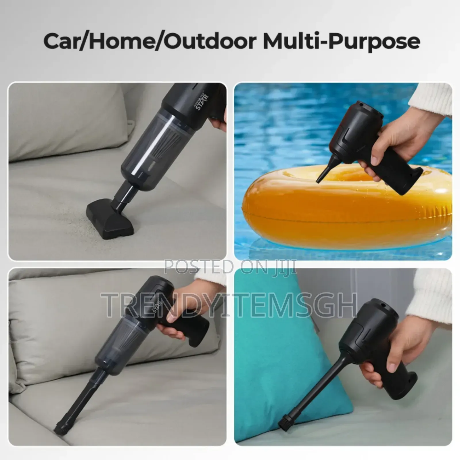 3 in 1 Powerful Portable Rechargeable Vacuum Cleaner