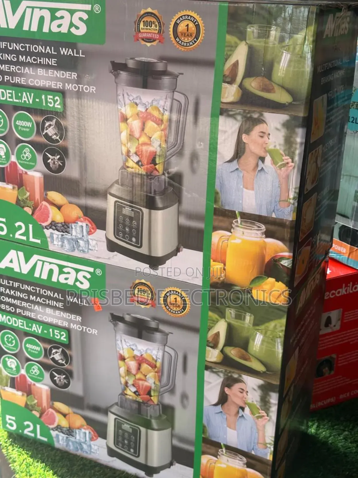 Avinas Multifunctional Commercial Blender 5.2 Litres