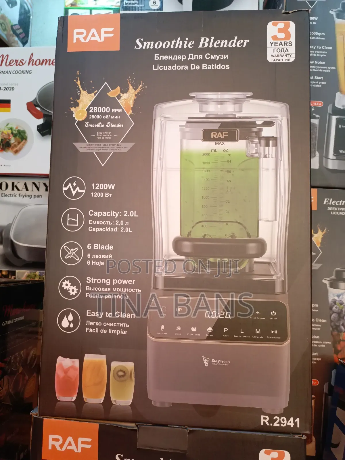 Raf Smoothie Blender
