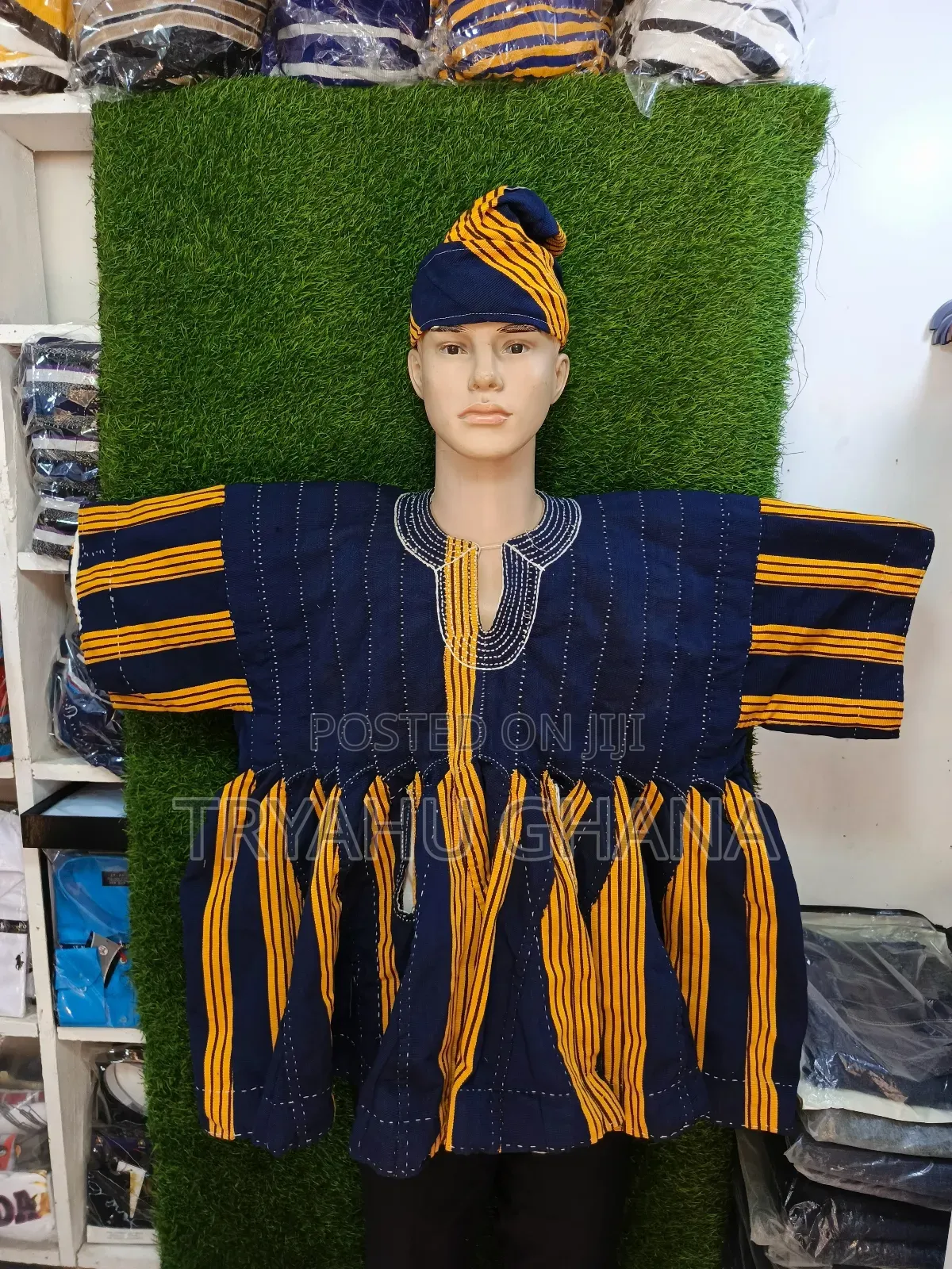 Luxury Handwoven Smocks For Men – Classic Ghanaian Style