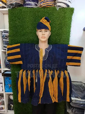 Luxury Handwoven Smocks For Men – Classic Ghanaian Style