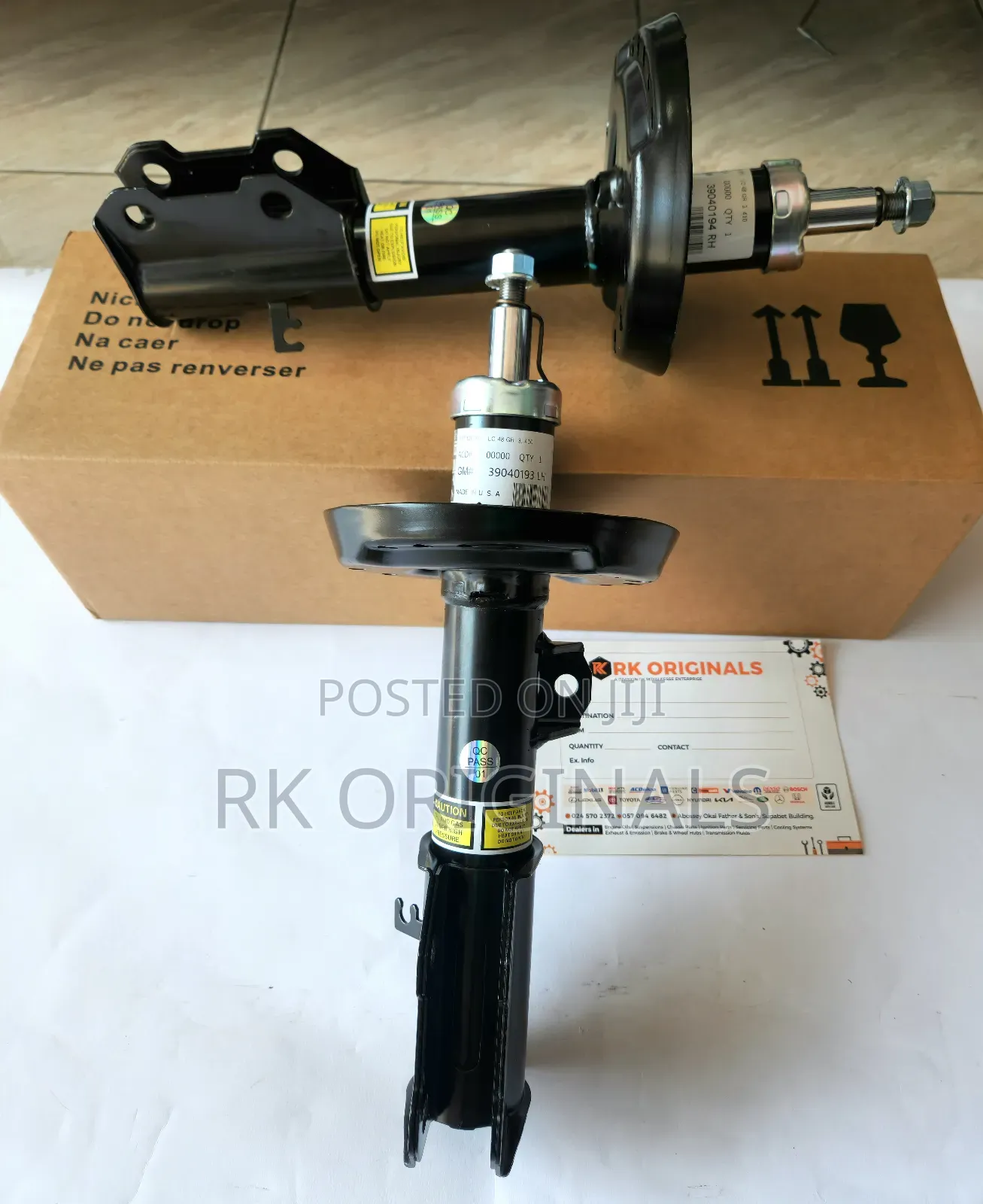 Chevrolet Cruze 2016-2019 Ac Delco Front Shocks Imported From Usa🇺🇸