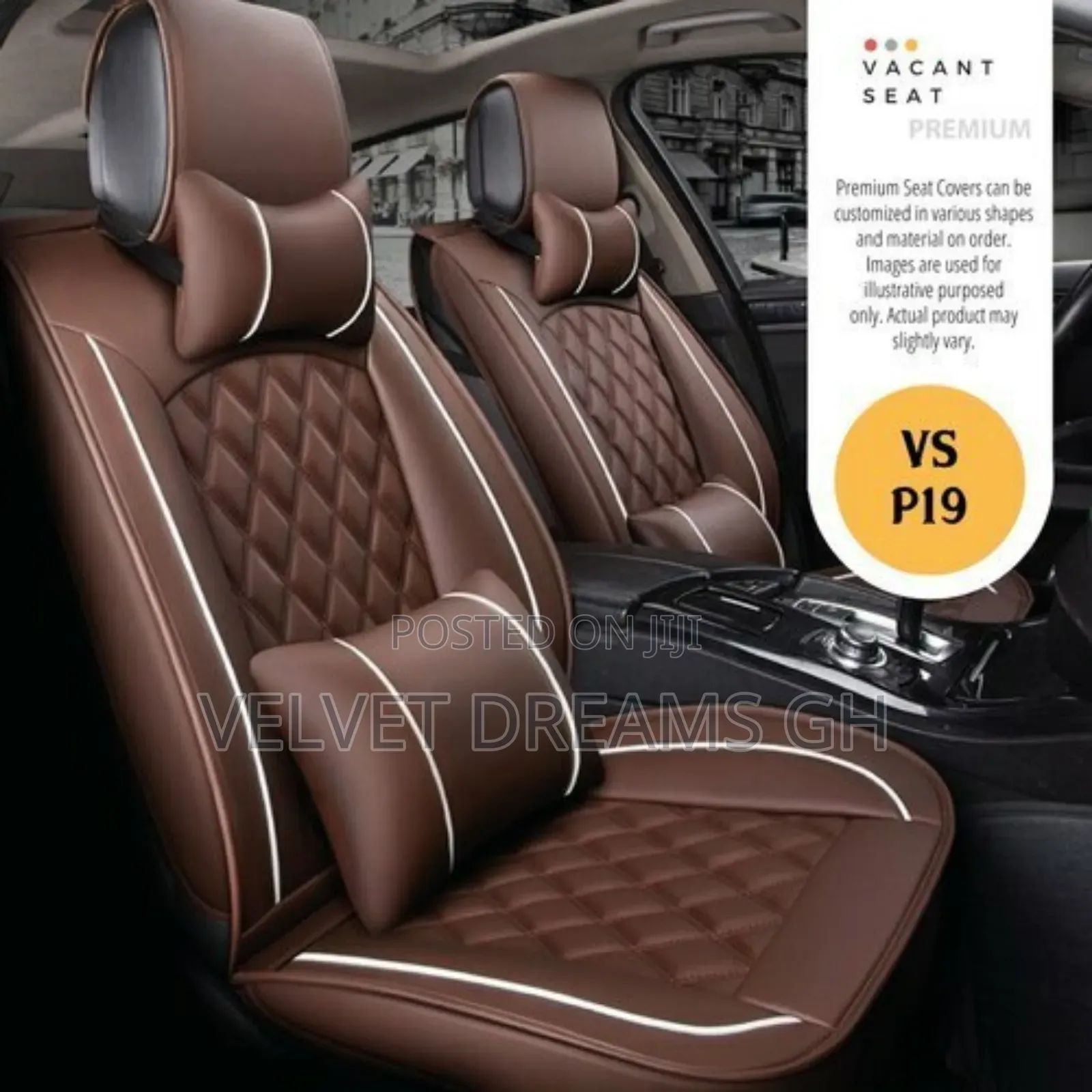 Durable Stylish Car Seat Cover Set