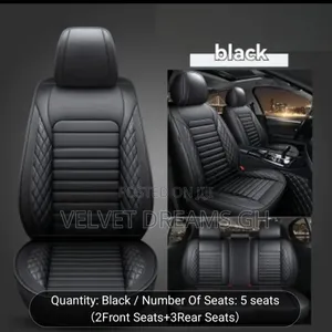 Durable Stylish Car Seat Cover Set