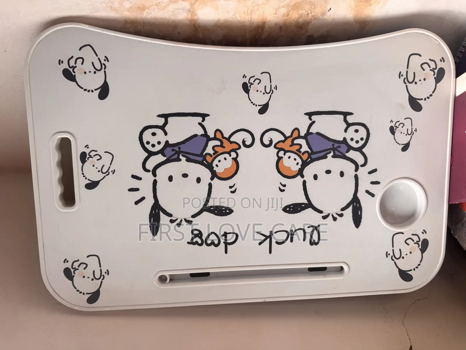 Laptop Table White Beautiful Character