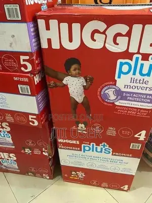 Huggies Diapers Size 1,5 and 6 Available Now