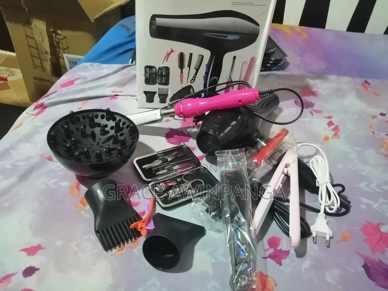 A Set Of Hair Products