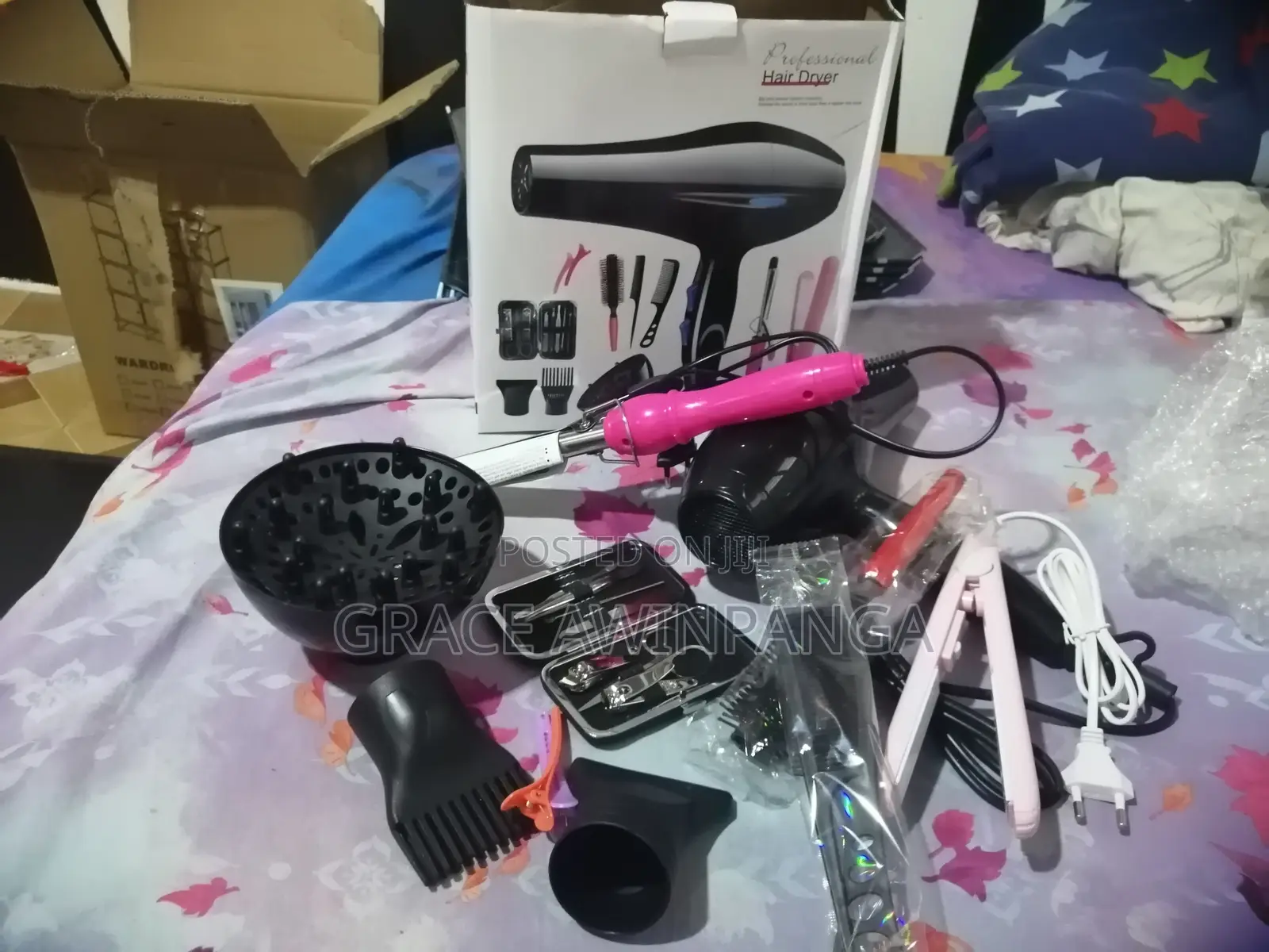 A Set Of Hair Products