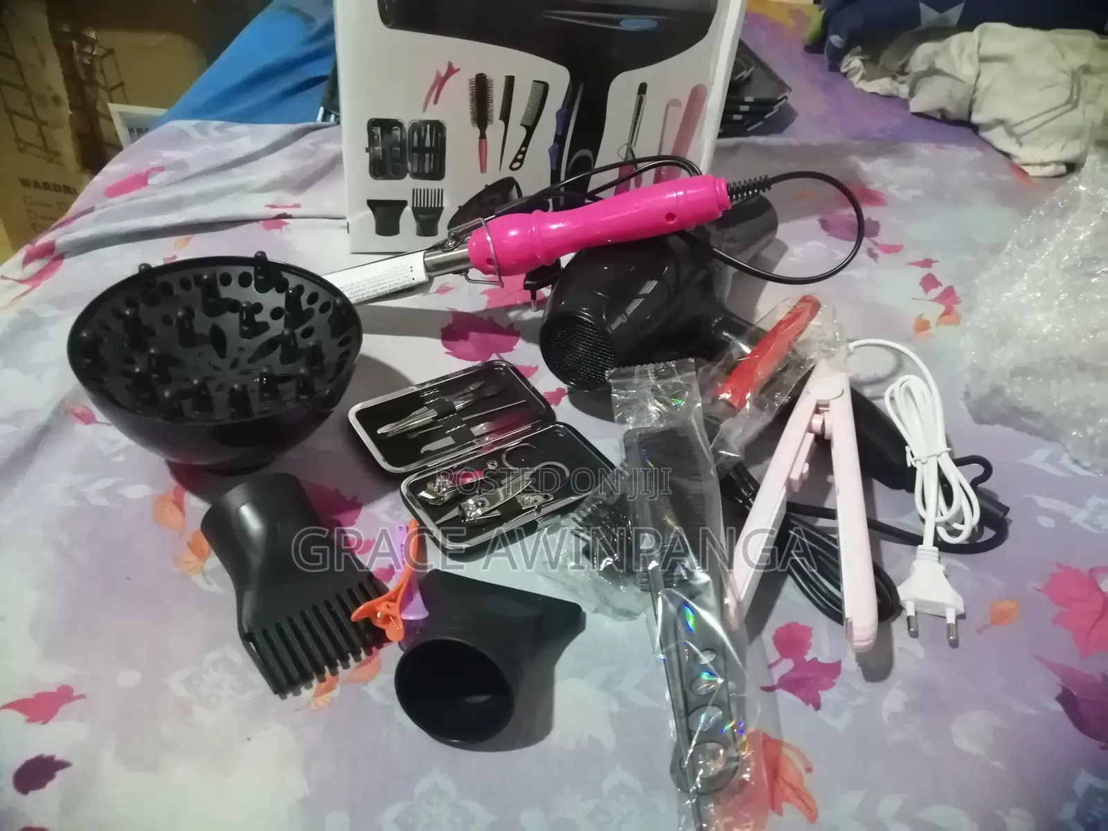 A Set Of Hair Products