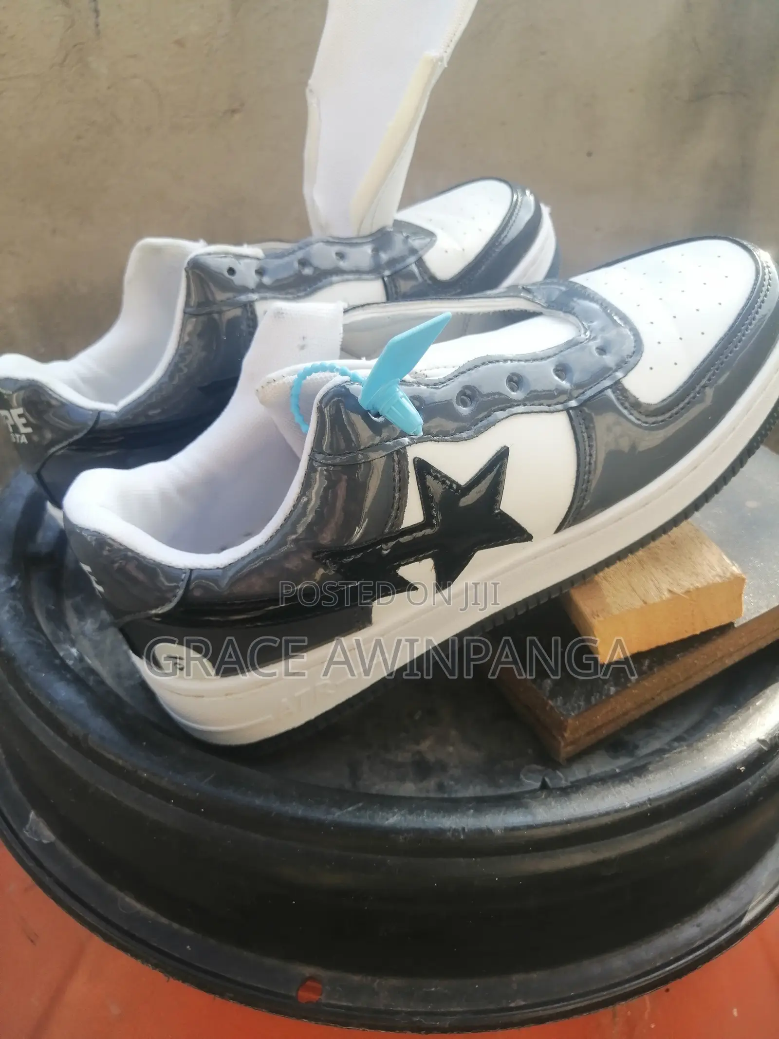 Sneakers Available.