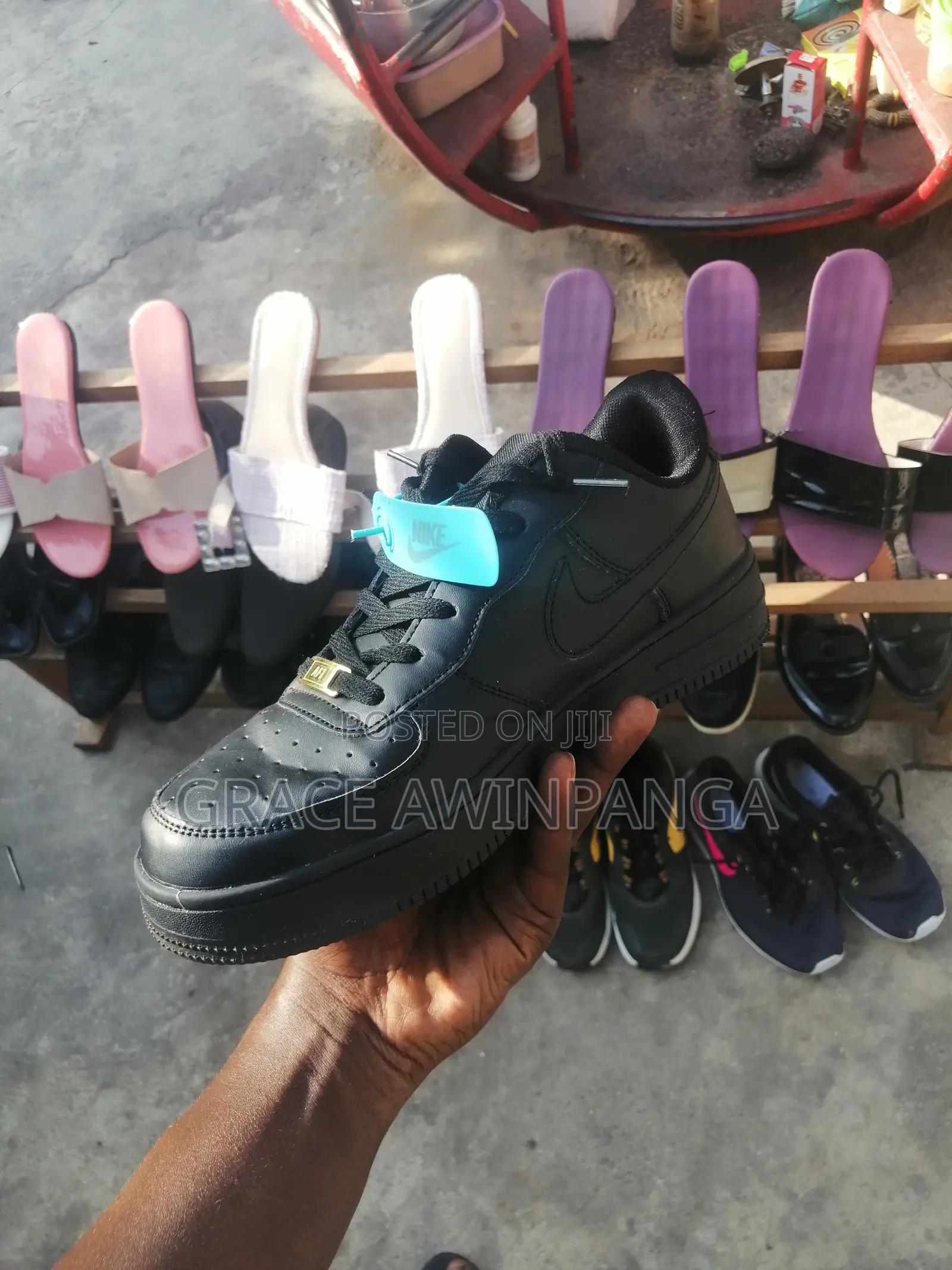Sneakers Available.