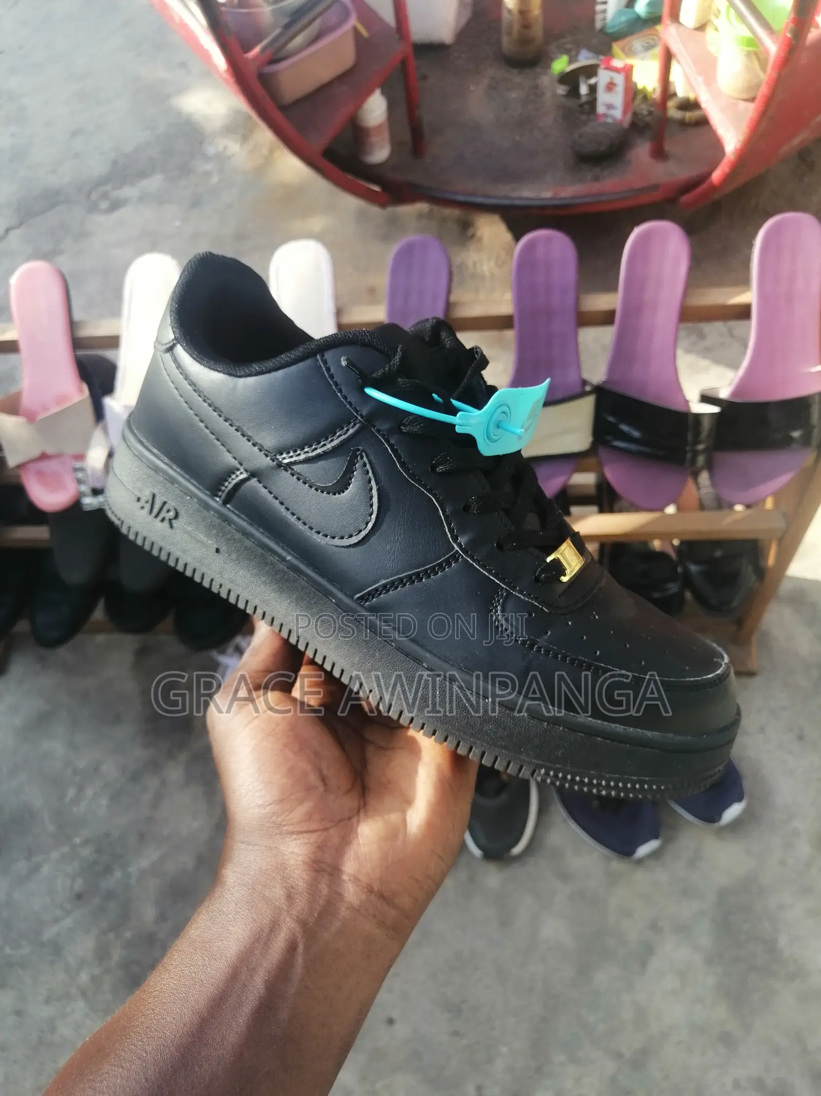 Sneakers Available.