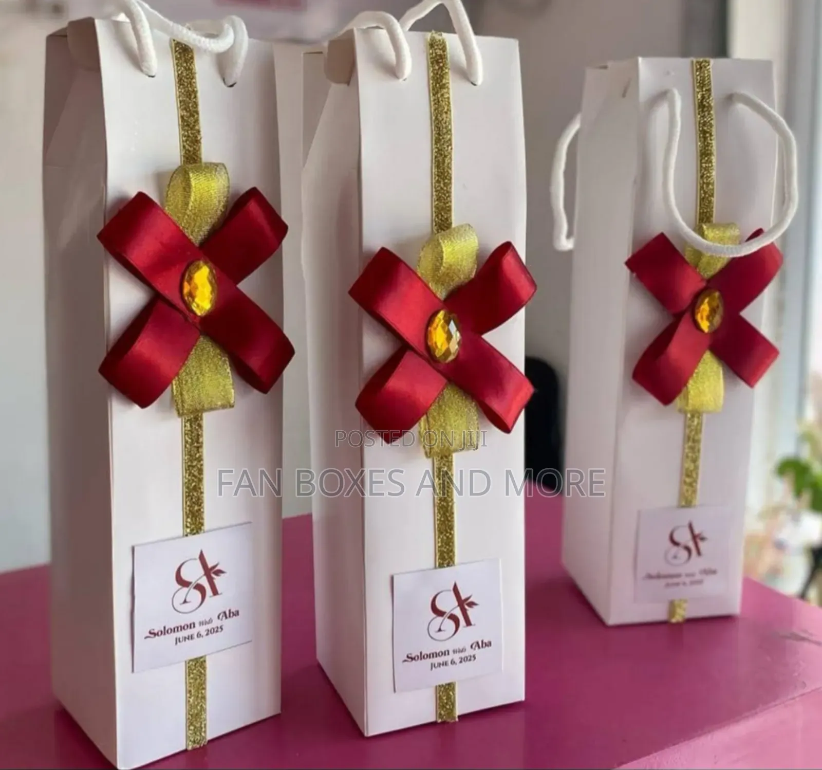 Flask or Wine Boxes for Packaging