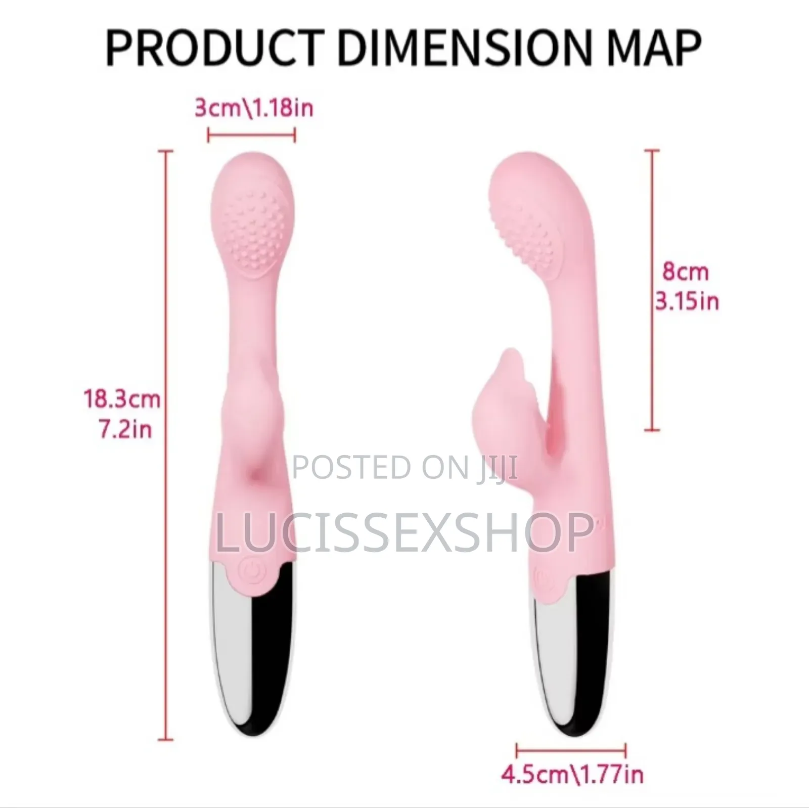 Rechargeable Rabbit G Spot Vibrator