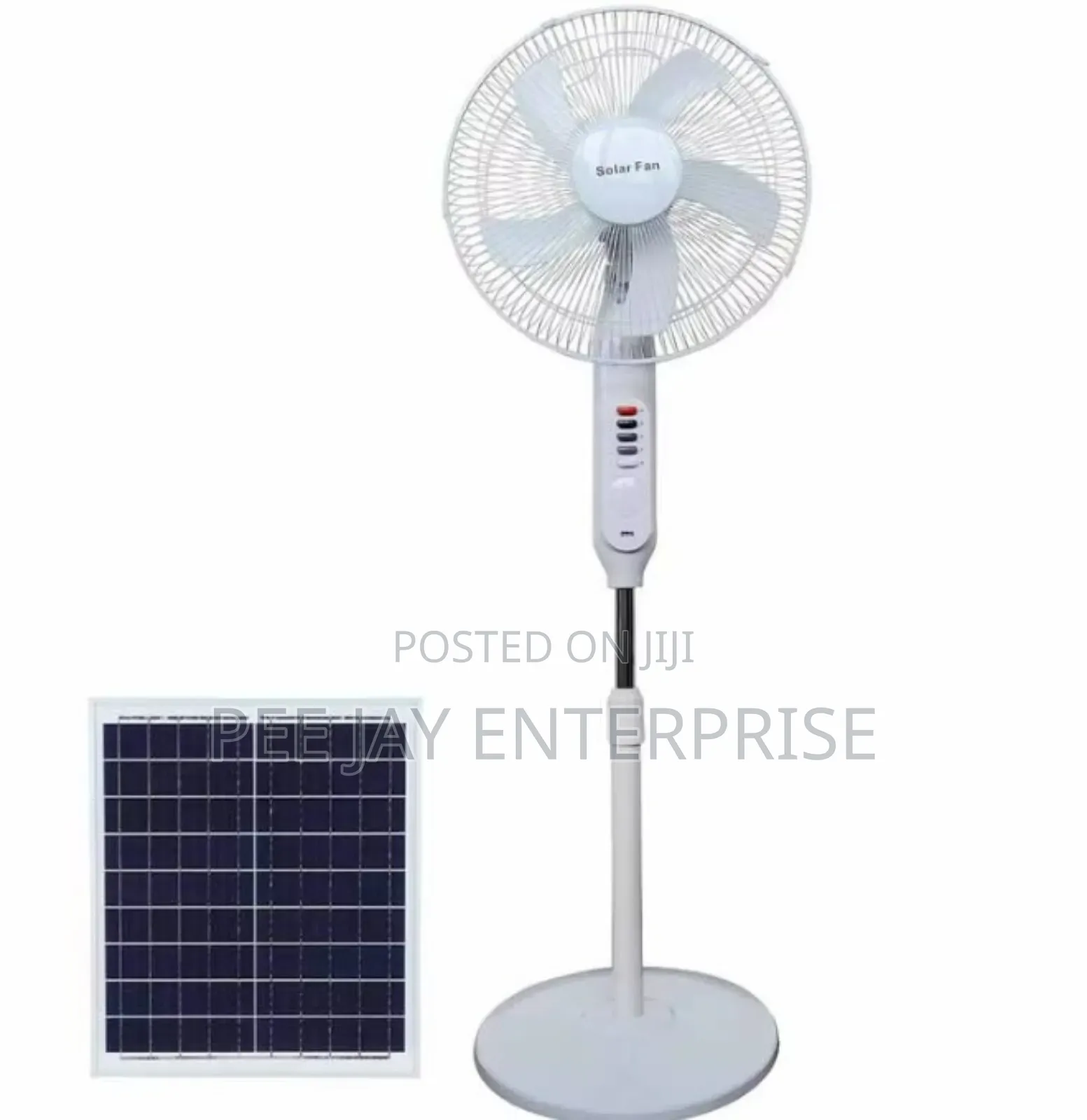 Selena Z L-198 Solar Rechargeable Standing Fan