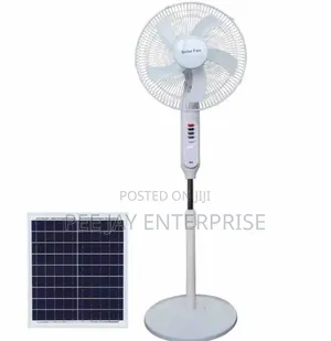 Selena Z L-198 Solar Rechargeable Standing Fan