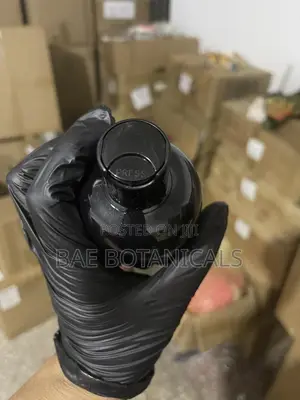 250ml Black Bottle With Press Lid