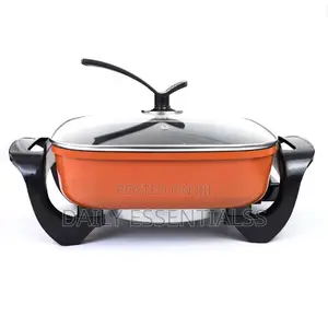 Raf Electric Hot Pot With Glass Cover – 7l
