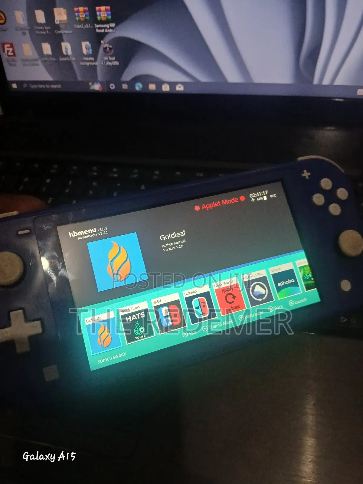 Nintendo Switch Lite Jailbreak With Games