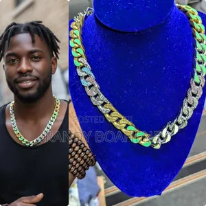 Colored Zircon Ice Necklace