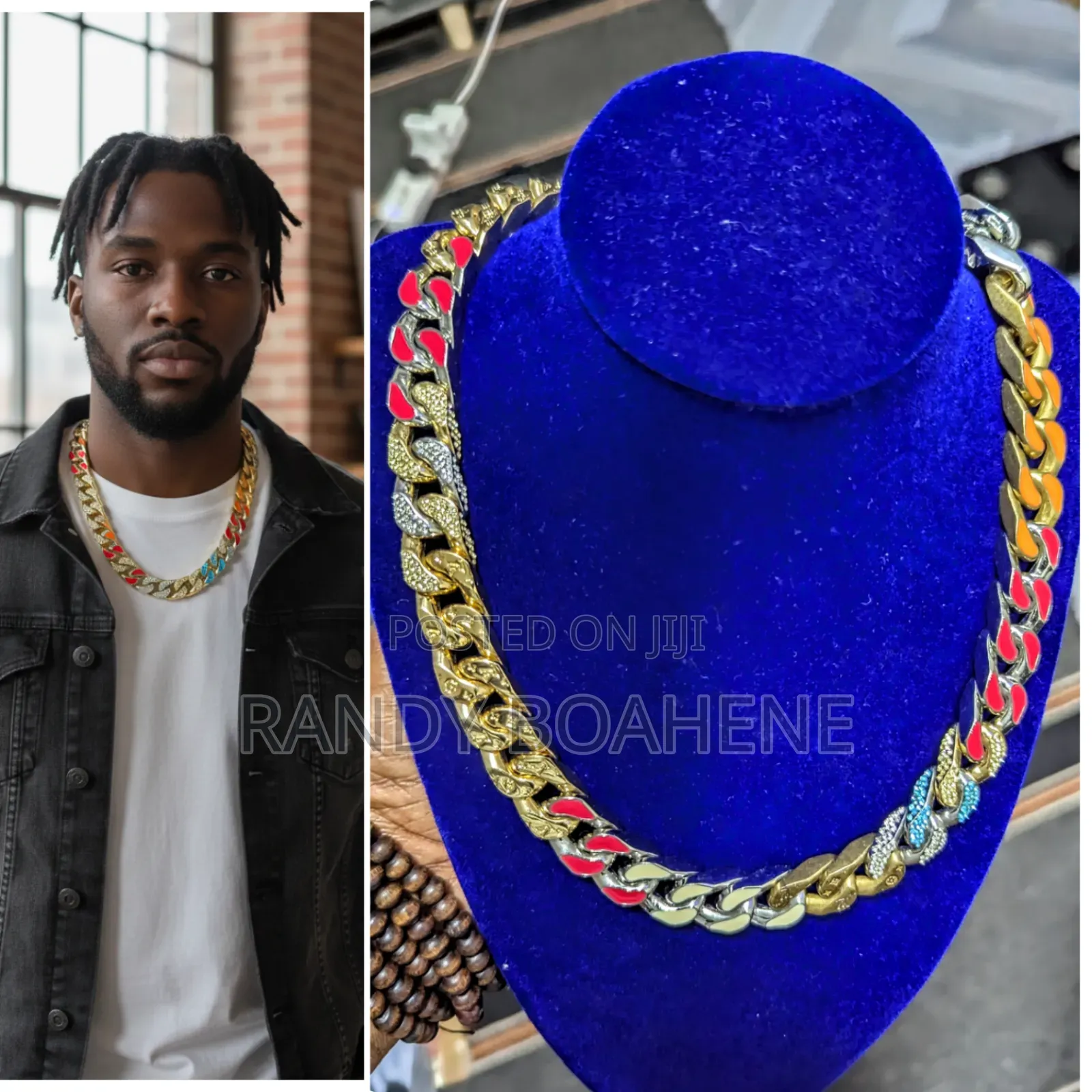 Colored Zircon Ice Necklace