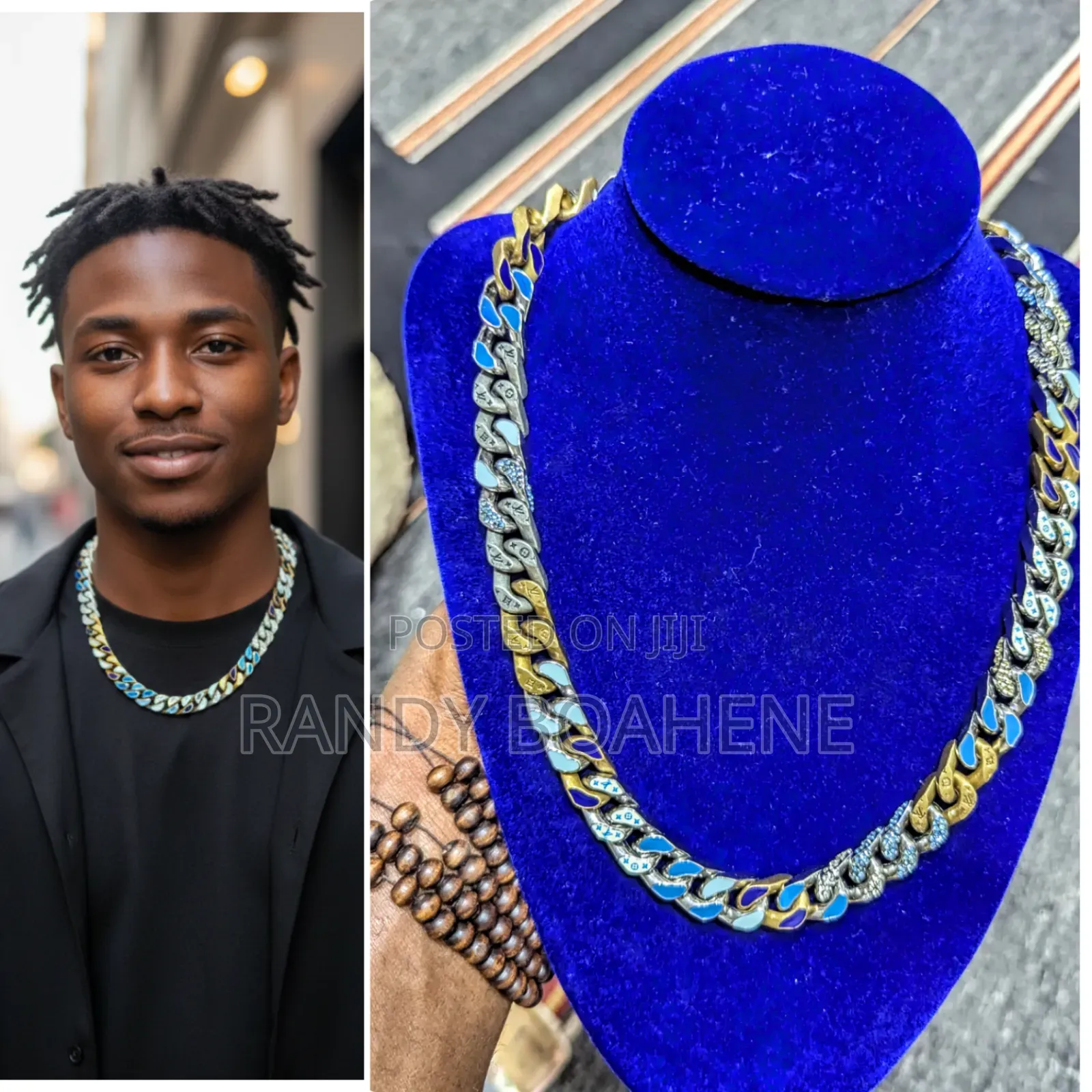 Colored Zircon Ice Necklace