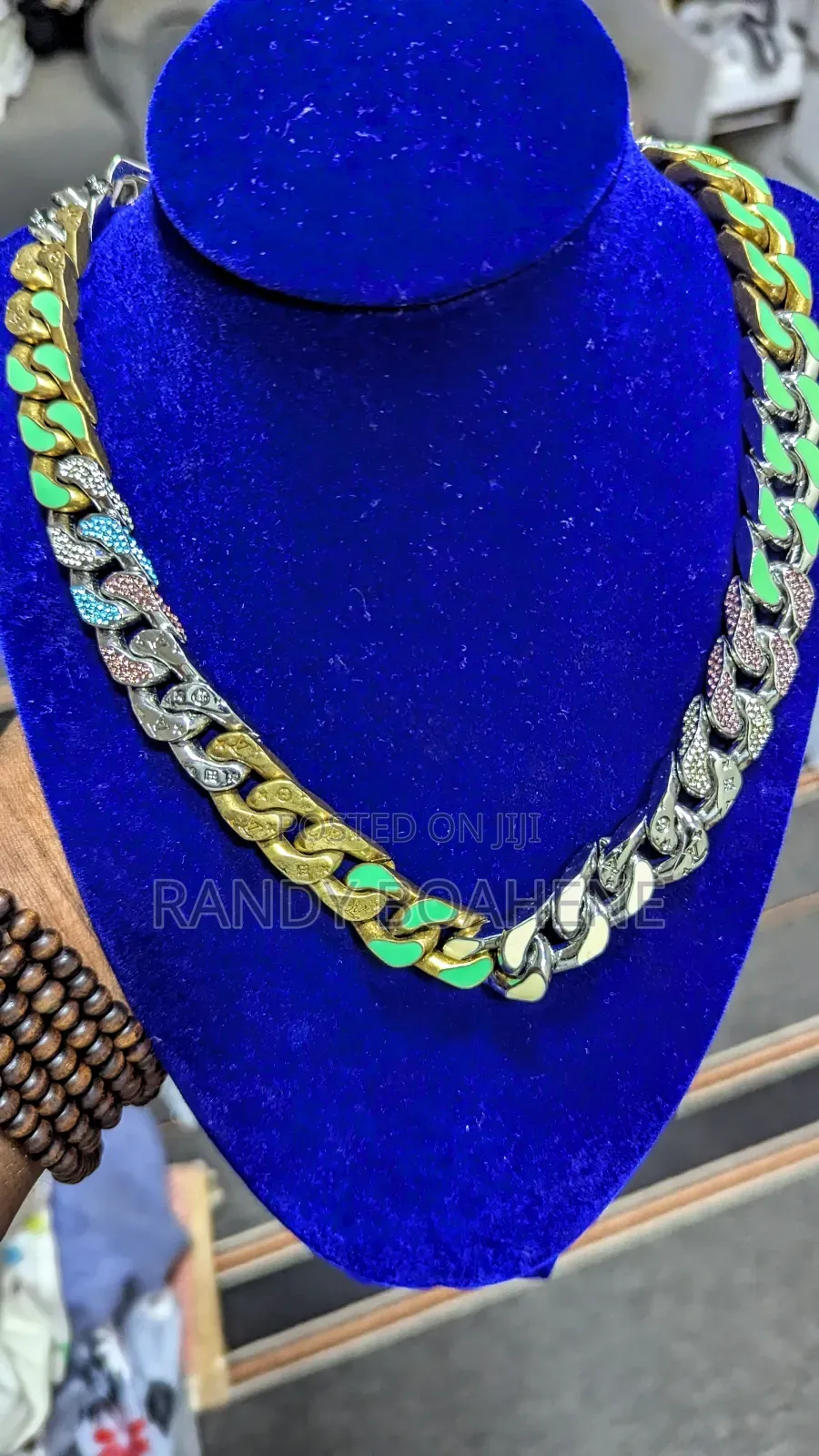 Colored Zircon Ice Necklace