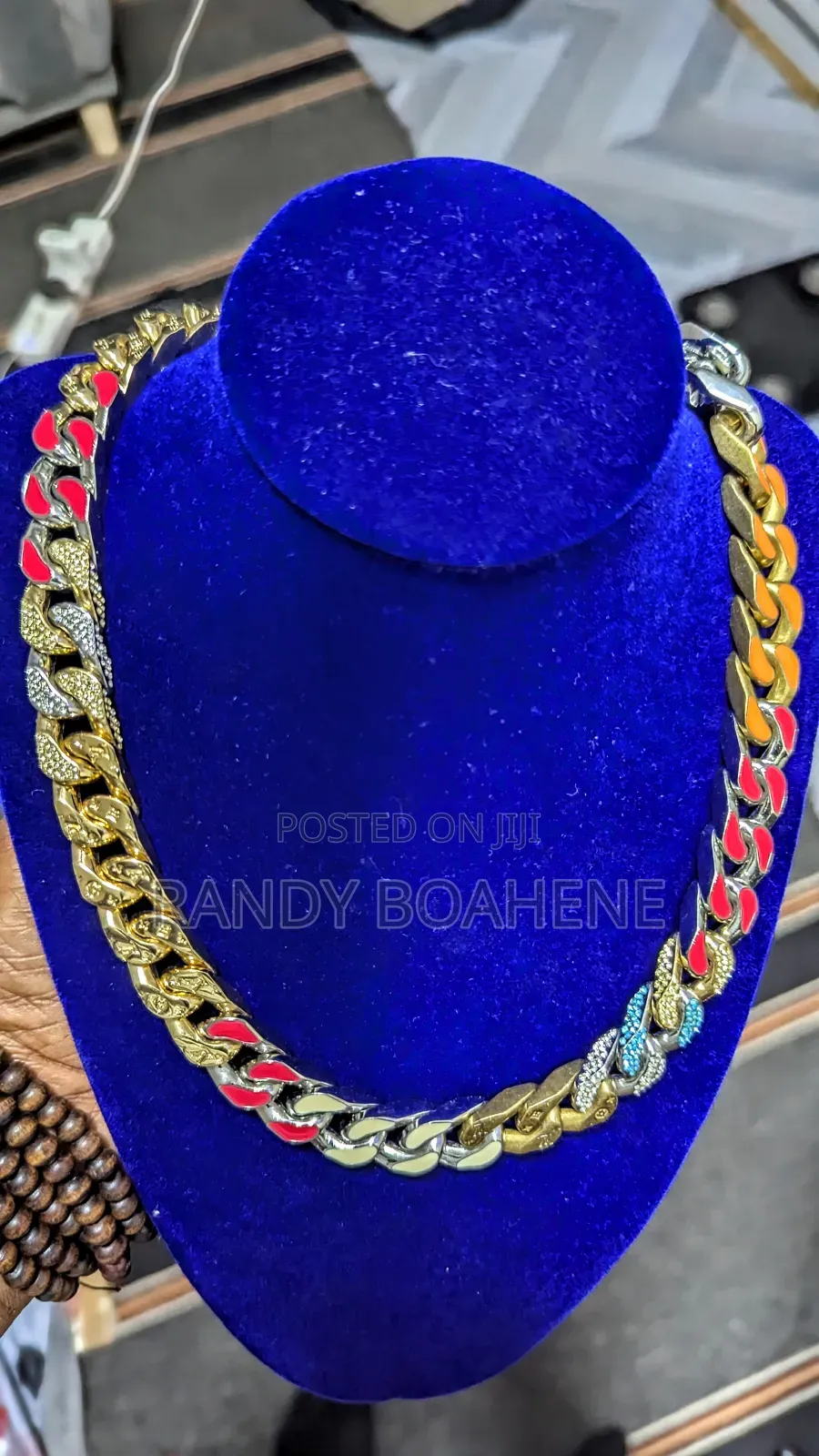 Colored Zircon Ice Necklace