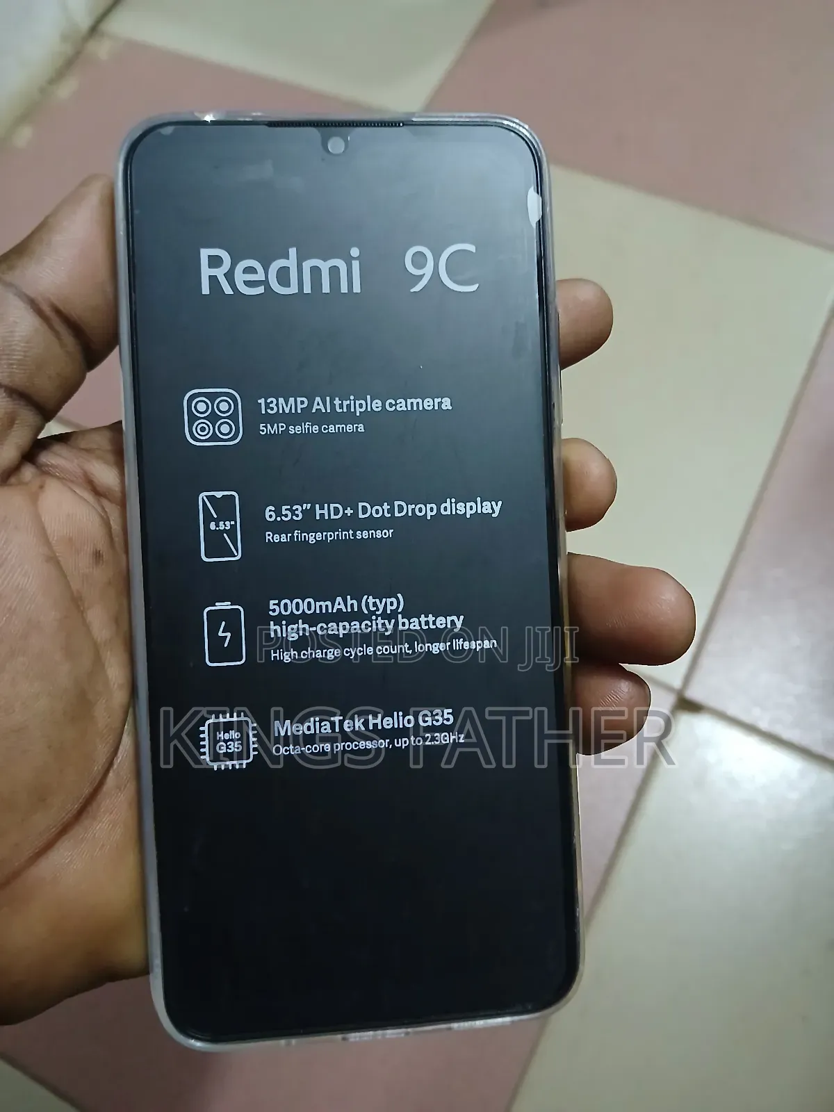 New Xiaomi Redmi 9C 128 GB Black
