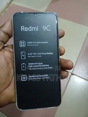 New Xiaomi Redmi 9C 128 GB Black
