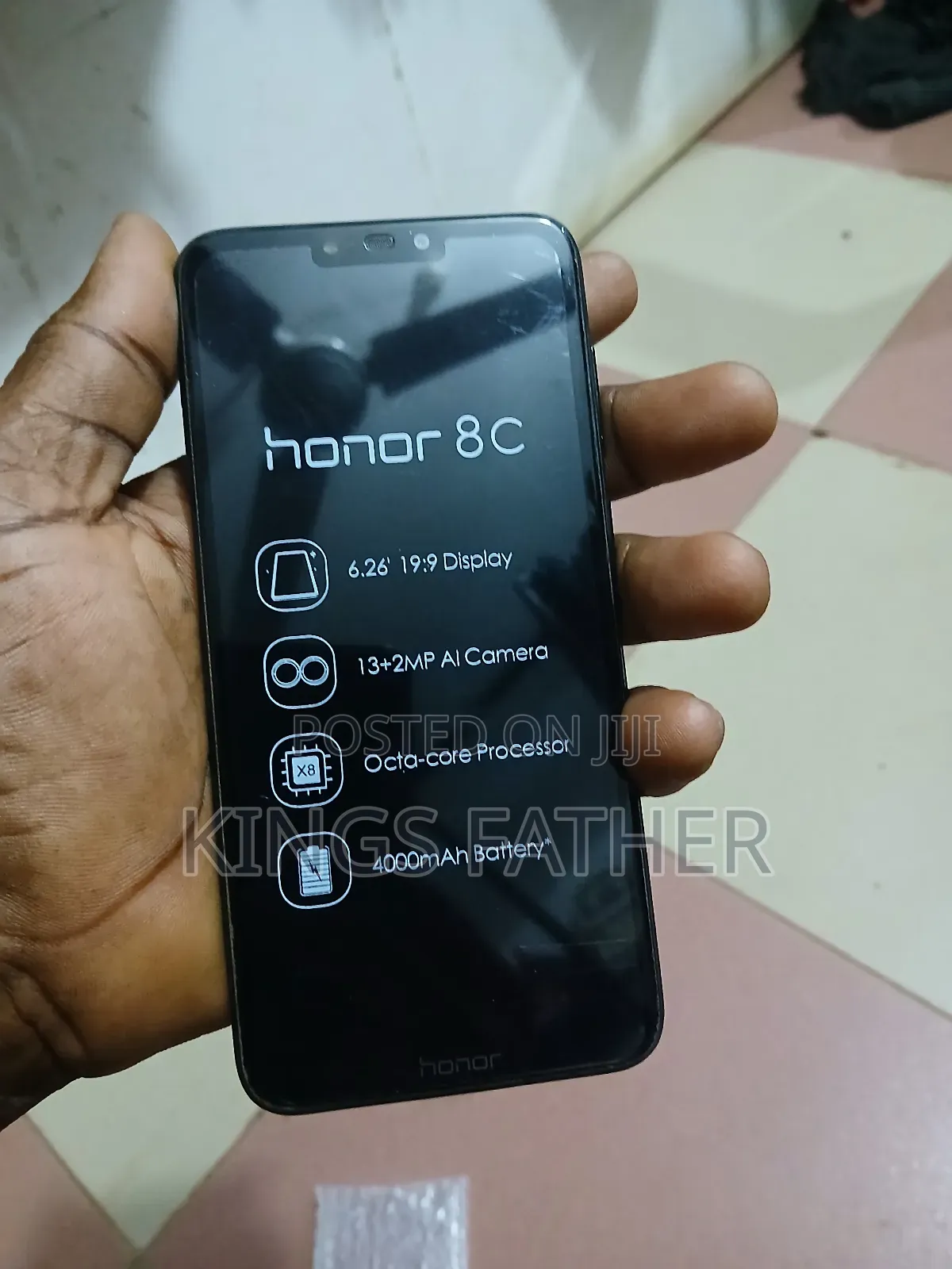 New Honor 8C 64 GB Black