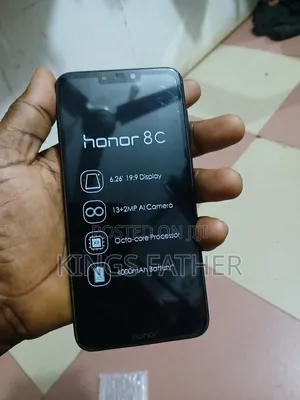 New Honor 8C 64 GB Black