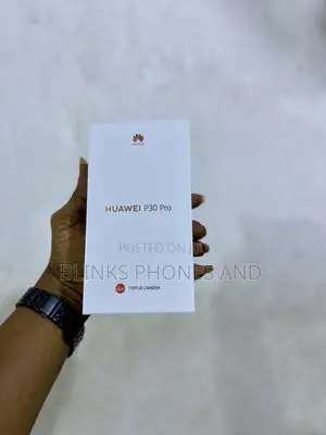 New Huawei P30 Pro 128 GB Black