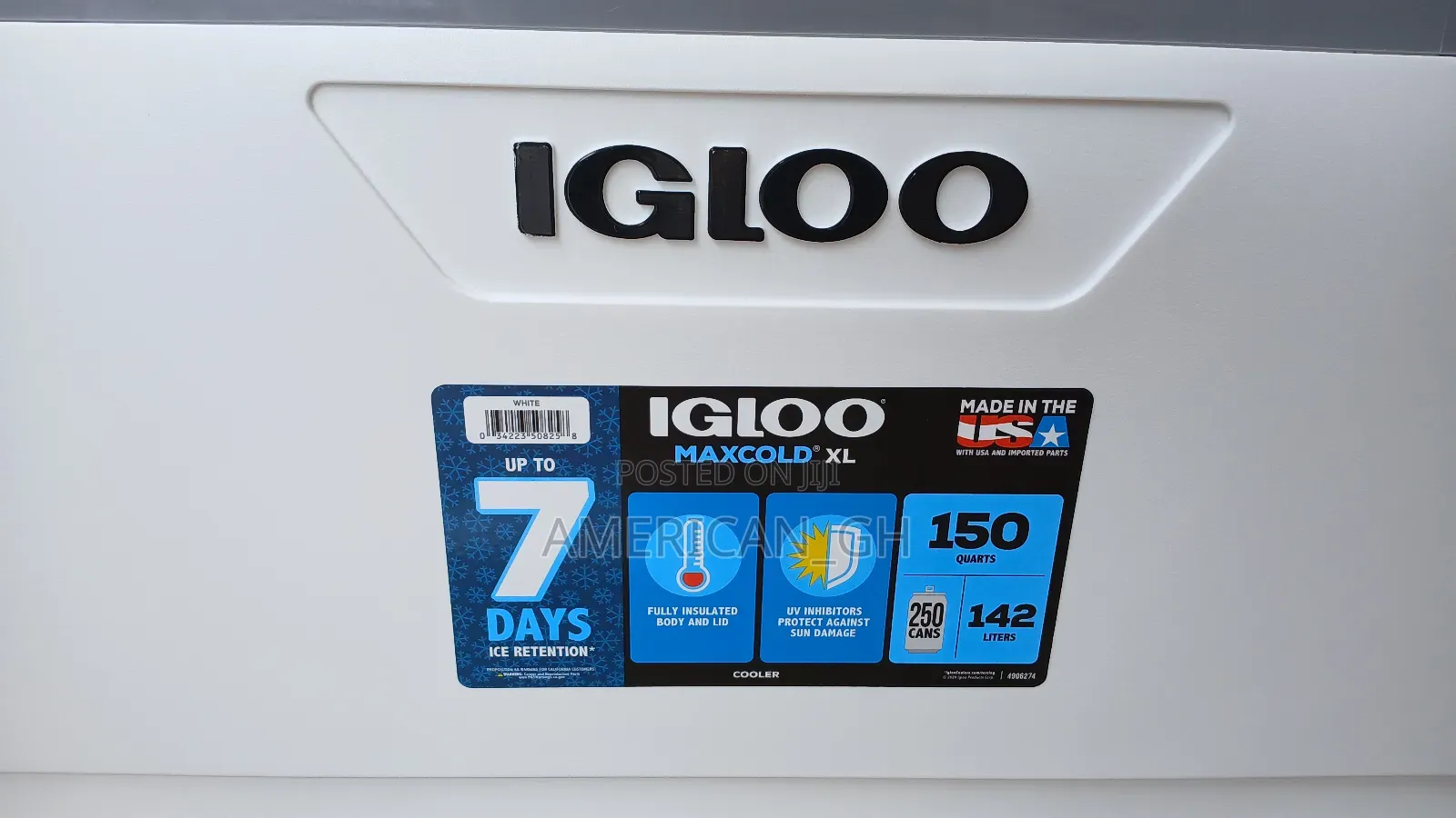 Igloo Maxcold 150 Qt Ice Chest, 142l