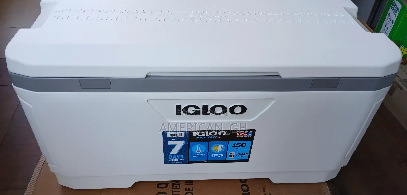 Igloo Maxcold 150 Qt Ice Chest, 142l